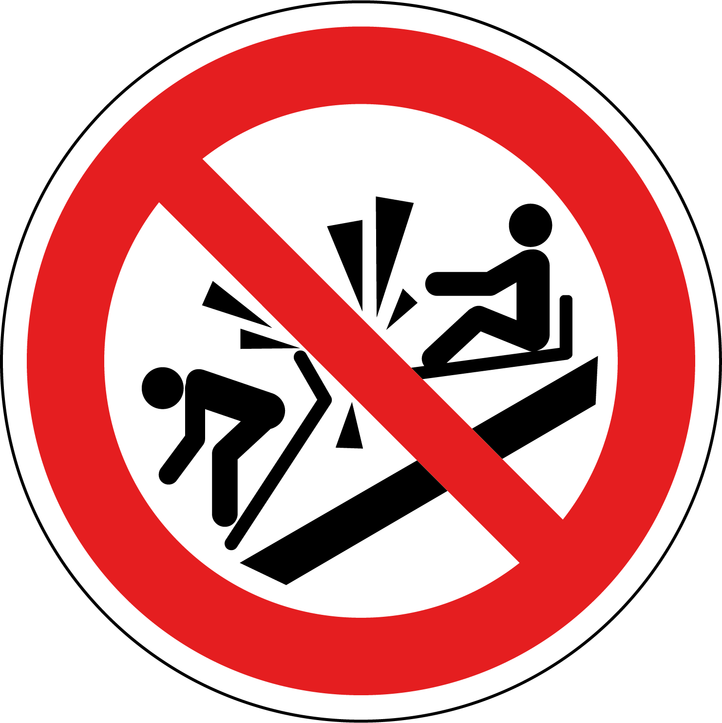 P047 - Tegen slee botsen verboden